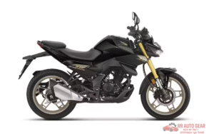  Side profile of the newly launched Honda CB125 Hornet in India showcasing its sporty streetfighter design with USD forks and sculpted tank