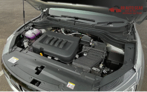 Mahindra XUV700 2.0L turbo petrol engine close-up

