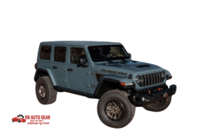 Jeep Wrangler with doors removed and roof off showcasing open-air freedom